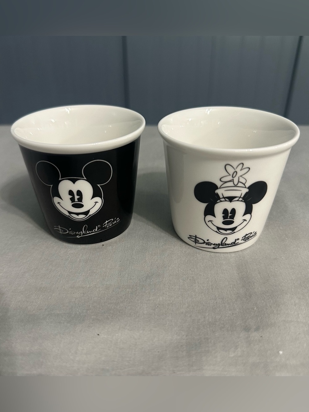 ⁠Disneyland Paris Mickey Minnie Mouse Espresso Cup Set All Started With A Mouse⁠